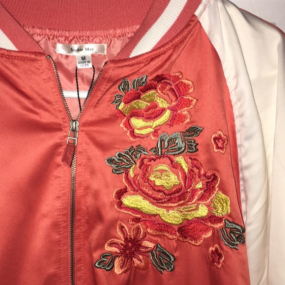 Bomber jacket by Sophia Max NWT - Picture 4 of 8